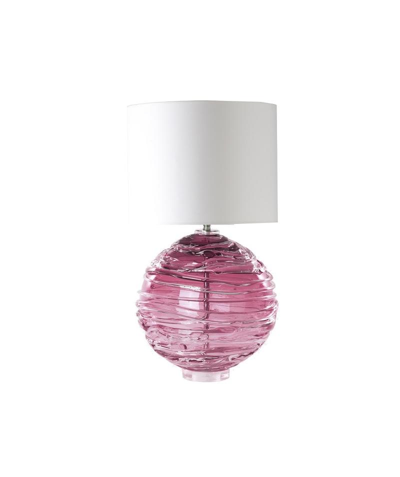Nerys Table Lamp Gold Ruby