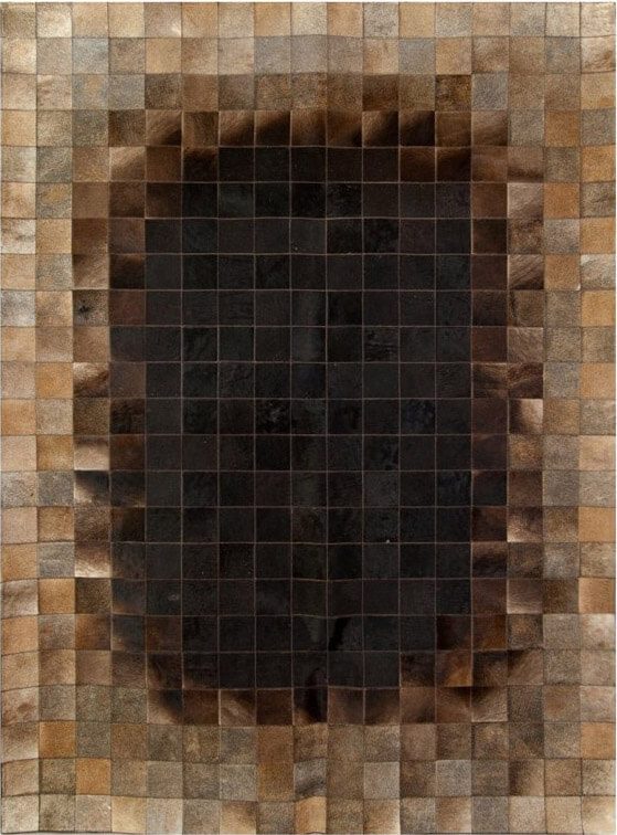 Mosaic col.8 Cowhide Rug