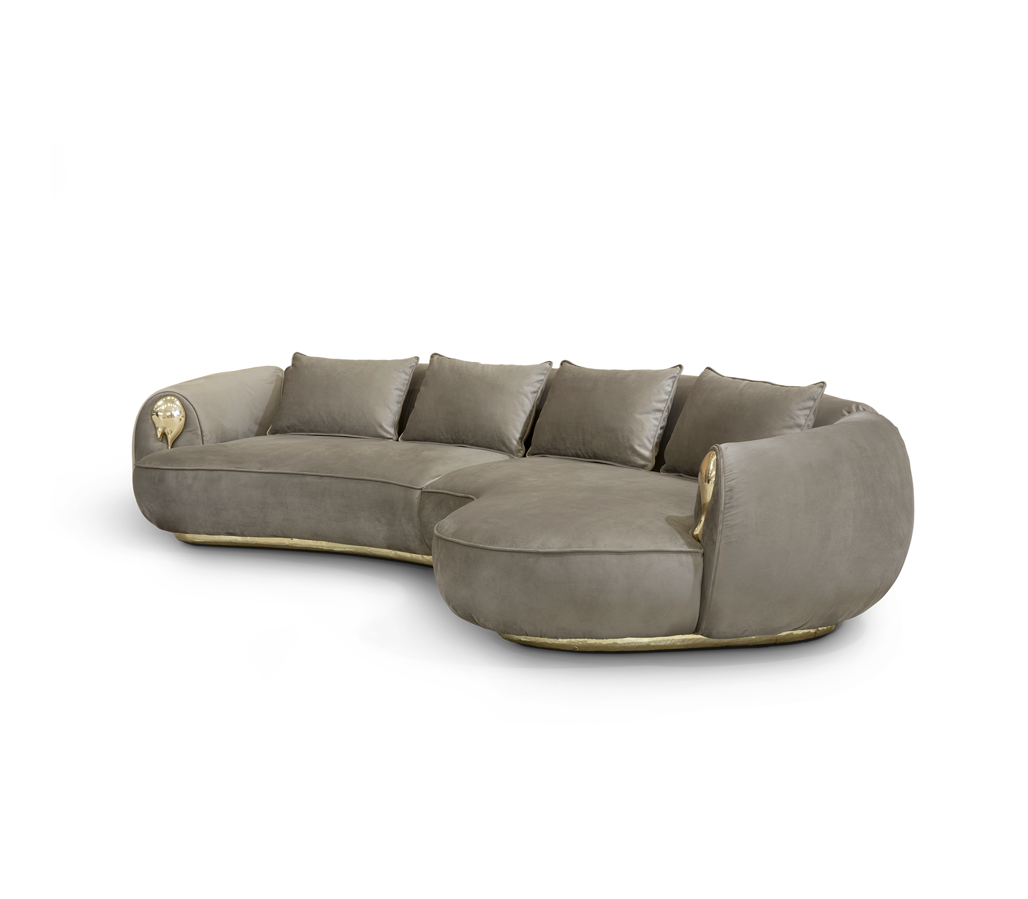 Solara Curved Luxe Sofa