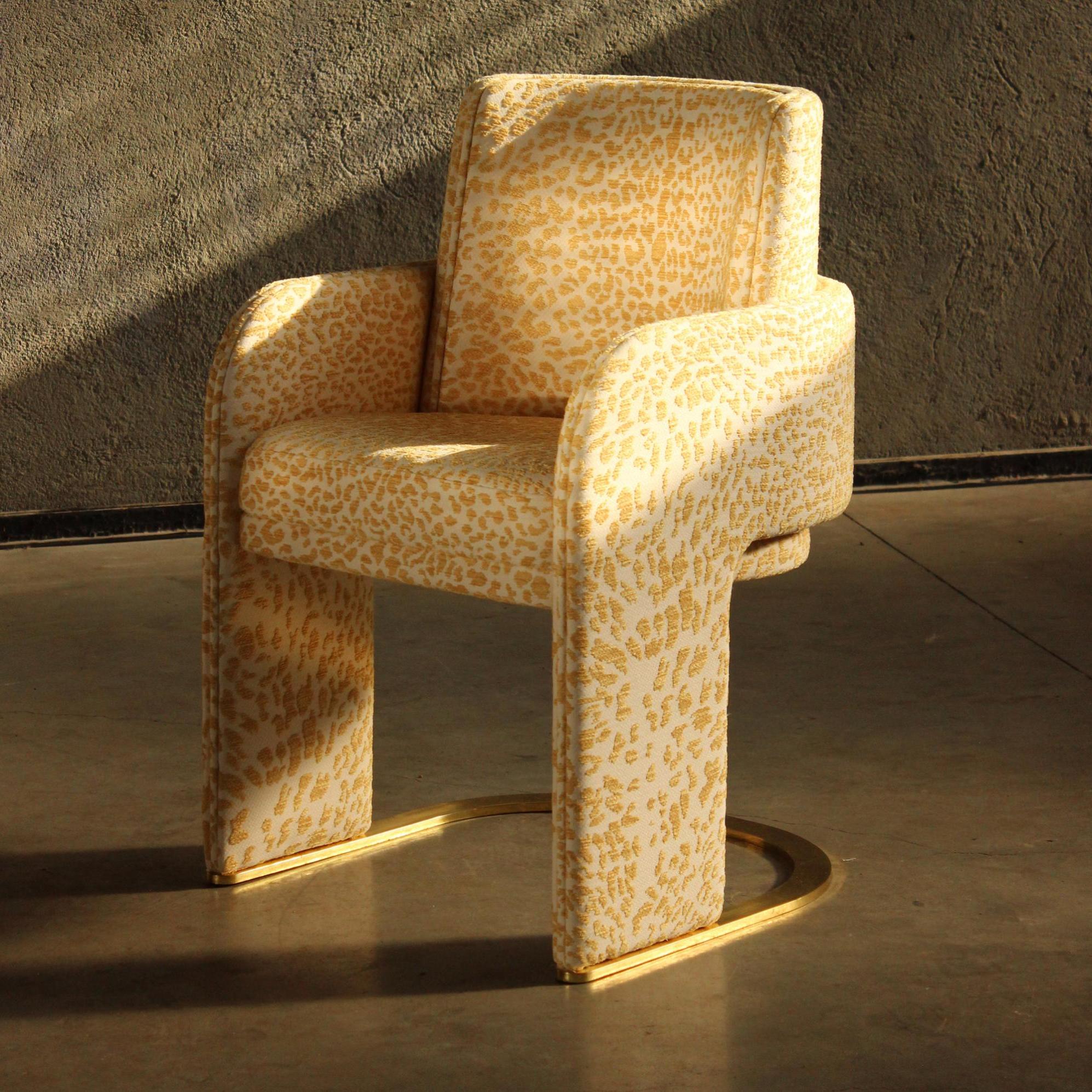 Odisseia Yellow Sculptural Chair