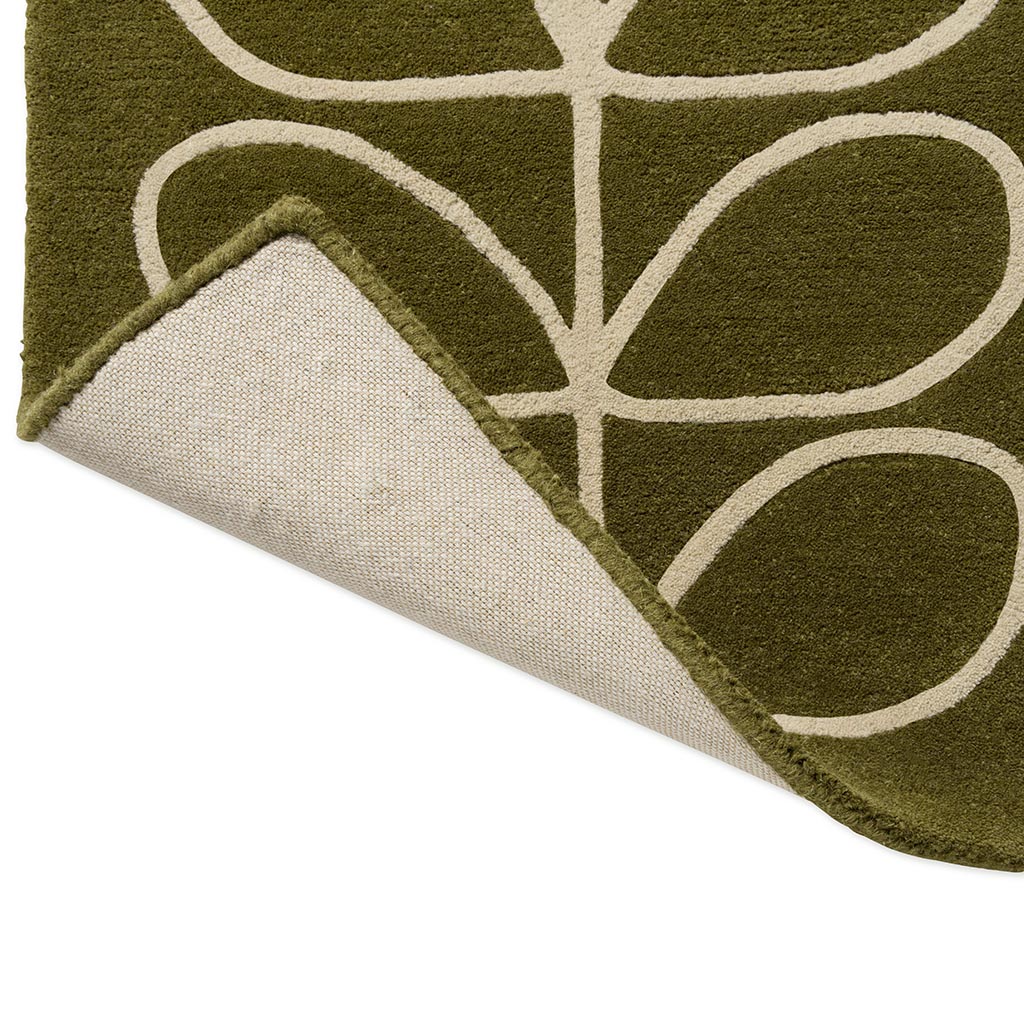 Linear Stem Olive 060501 Rug | Size: 160 × 230 cm