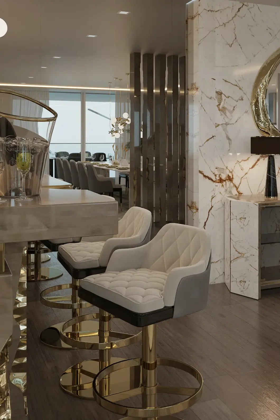 Majestic Rotating Bar Chair