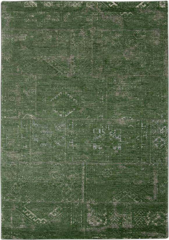 Vintage Patchwork Rug Bubble Green