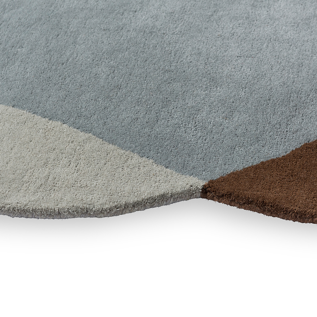 Element Chad Brown Blue Rug
