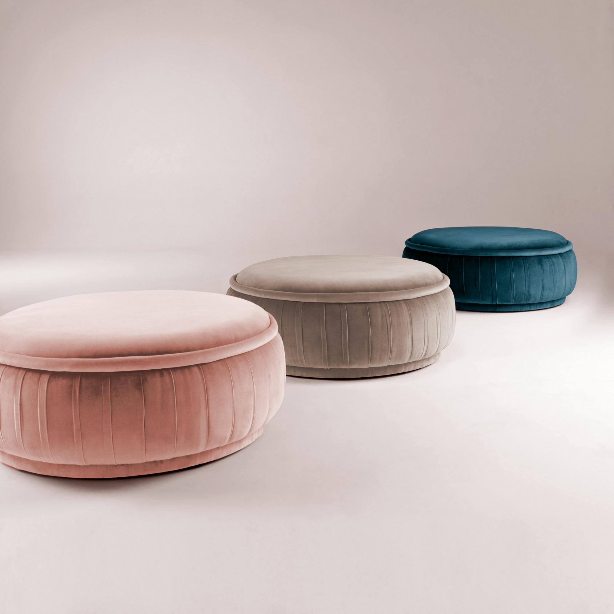 Malibu Blue Pouf