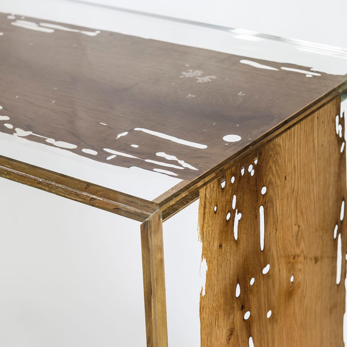 Venezia Glass Console Table