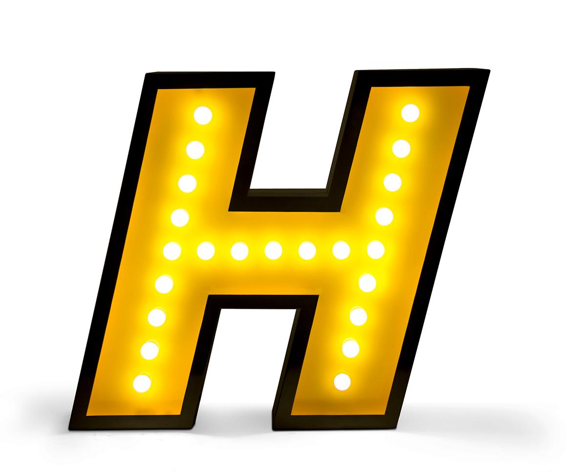 Illuminated Alphabet H