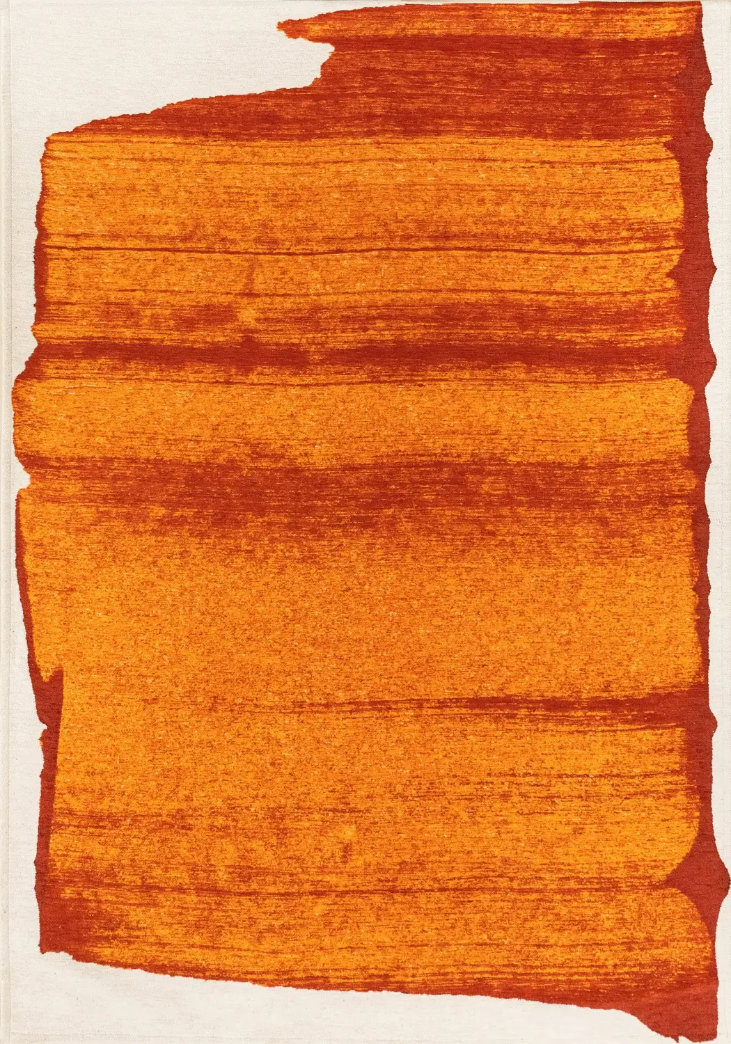 Brush Orange Rug | Size: 80 × 150 cm