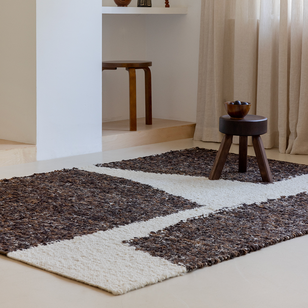 Craft Fundament Chocolate/Cr Rug