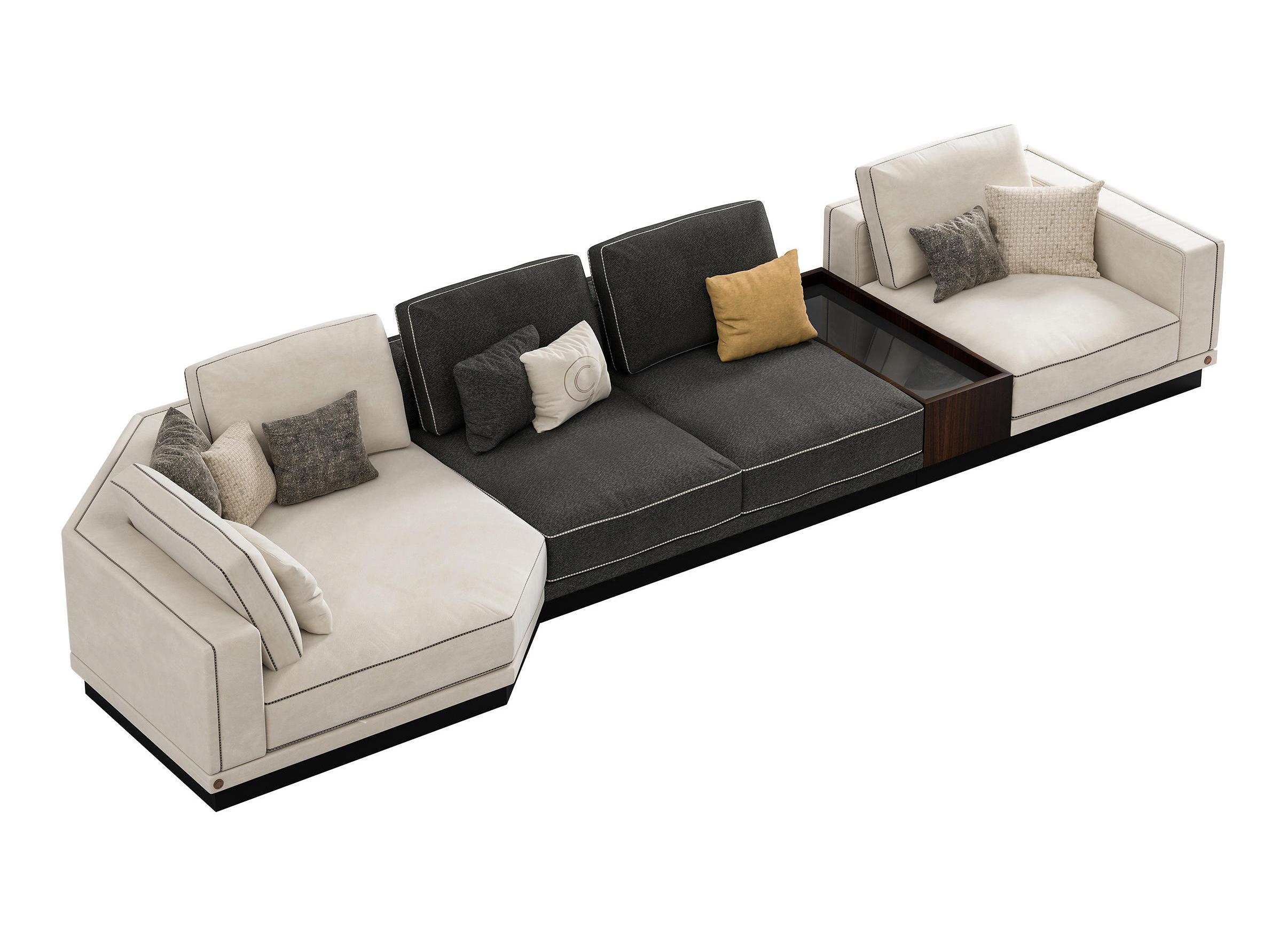 Sesto Senso Modular Elegant Sofa