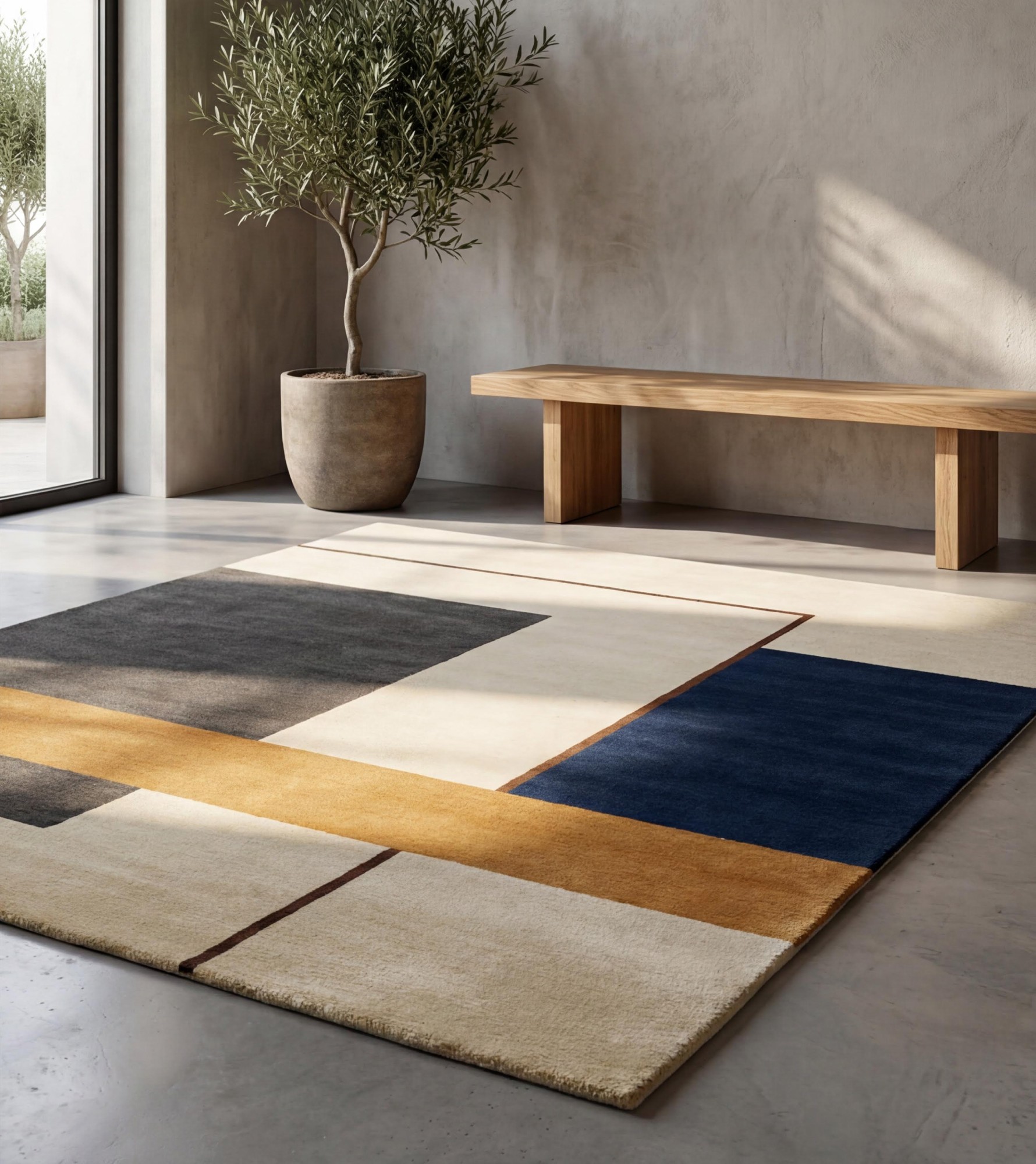 Modernist Frame Rug