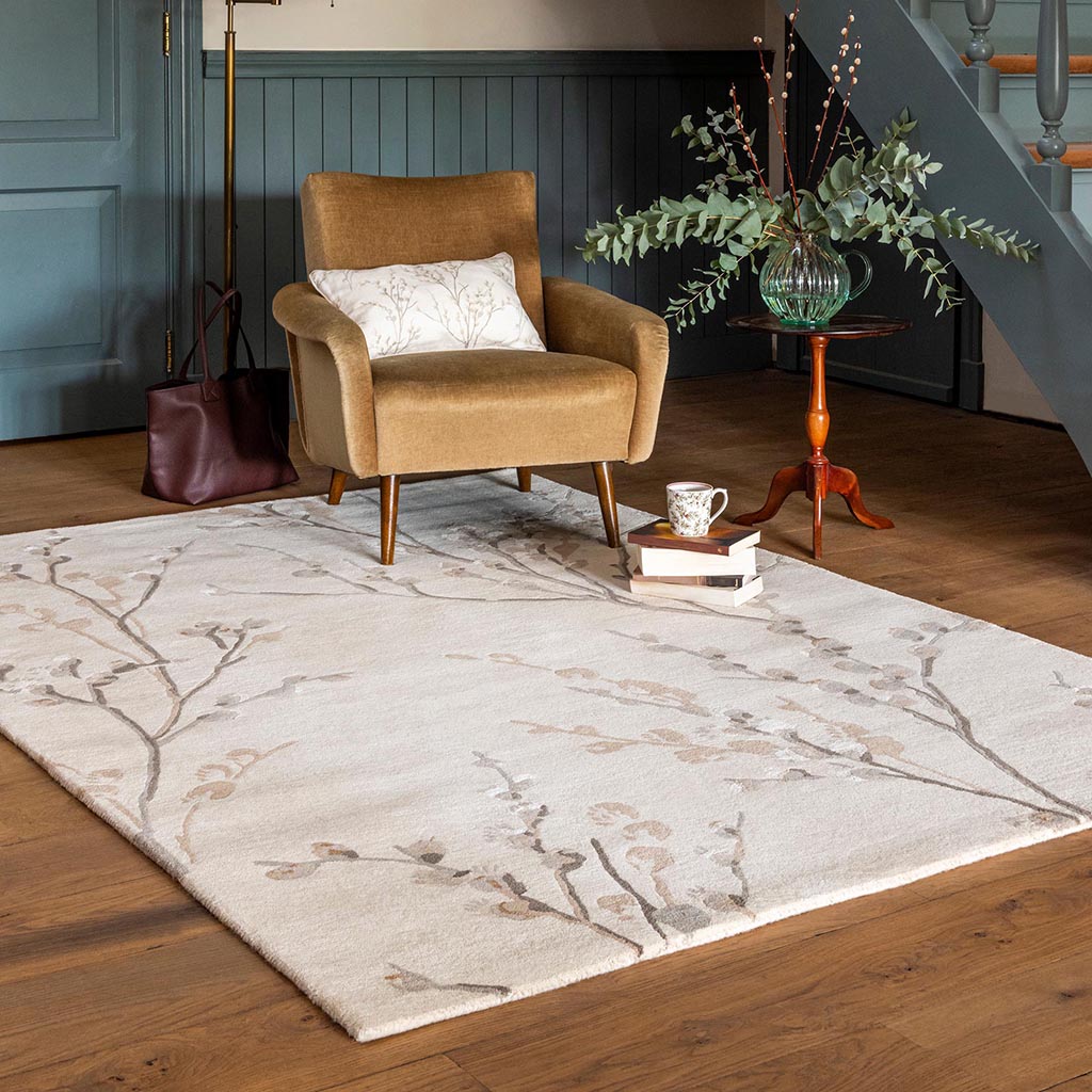 Pussy Willow Dove Grey Rug