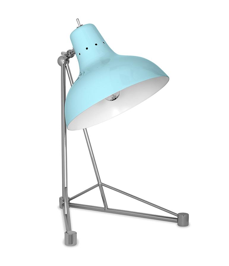Celestia Blue Table Lamp