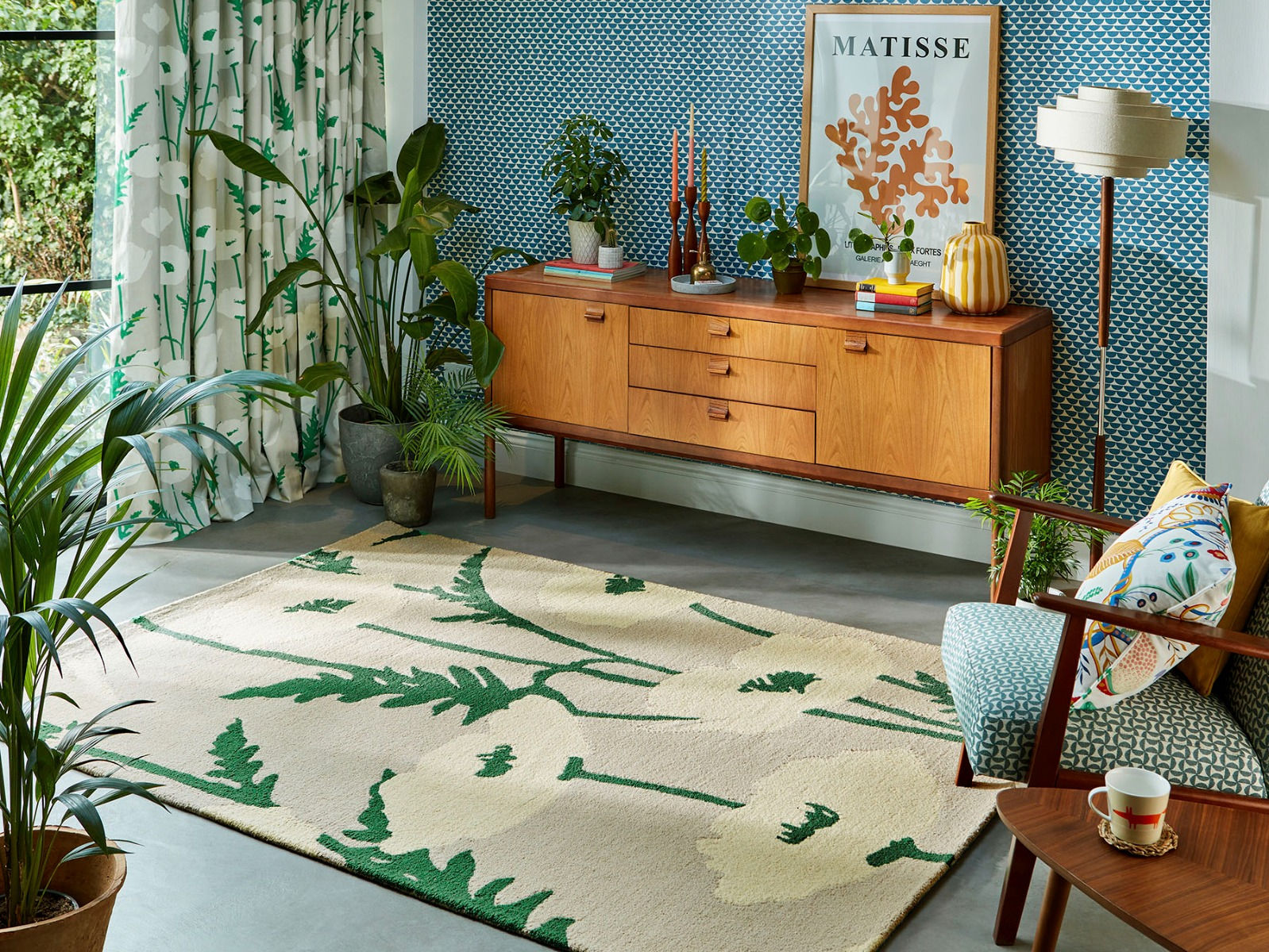 Poppy Pop-Parchm/Gecko 124807 Rug