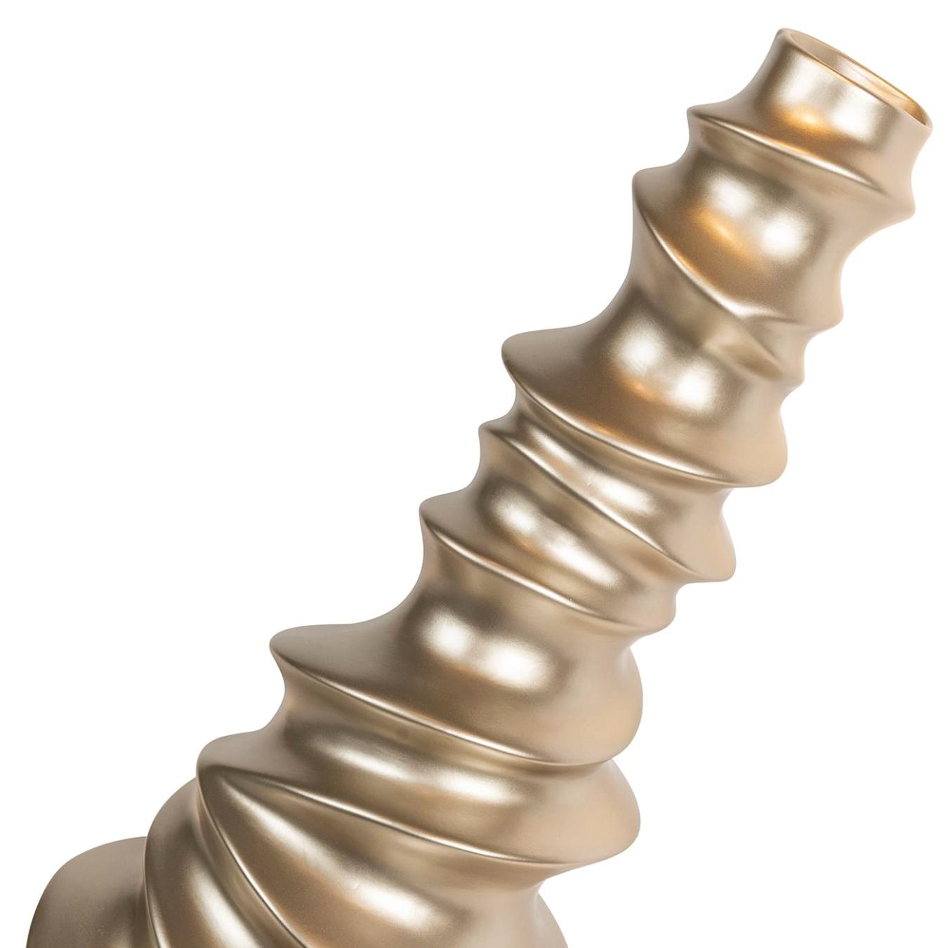 Shar Pei Tall Sculpted Vase