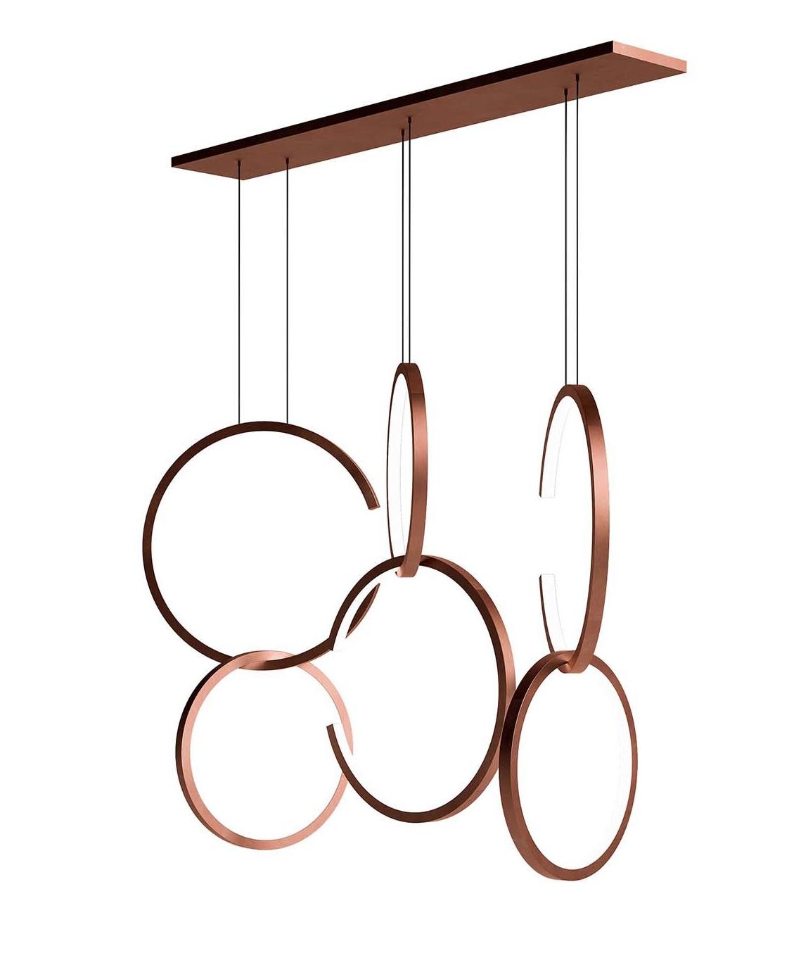 Rings Pendant Light from Italy
