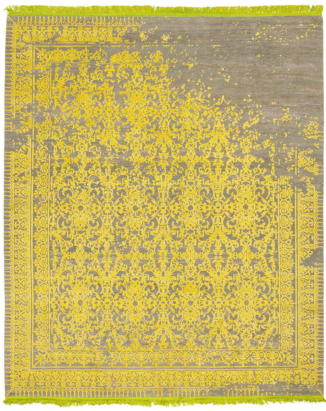 Ferrara Radi Rocked Yellow Rug
