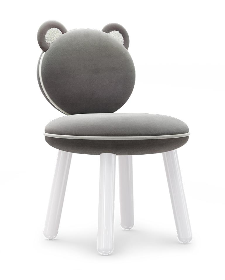 Fluffy Bear Children's Chair
