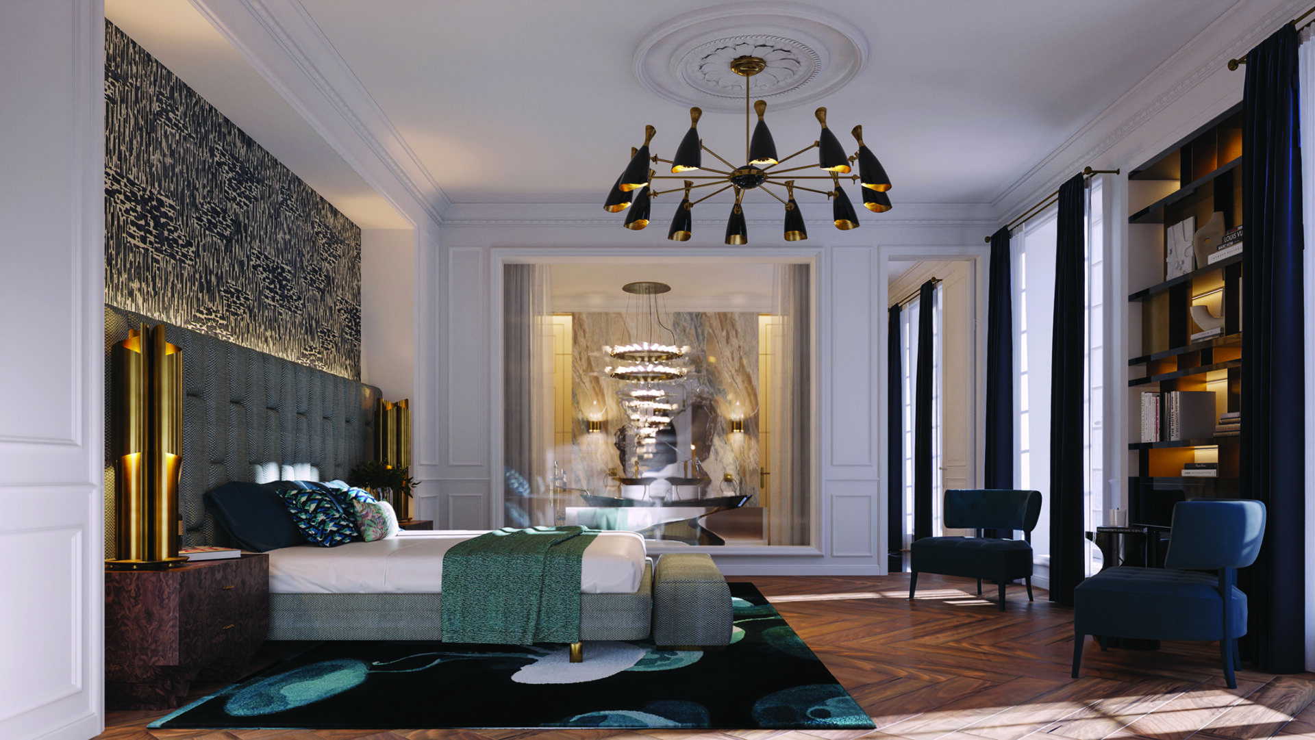 Noble Round Suspension Lamp - 5