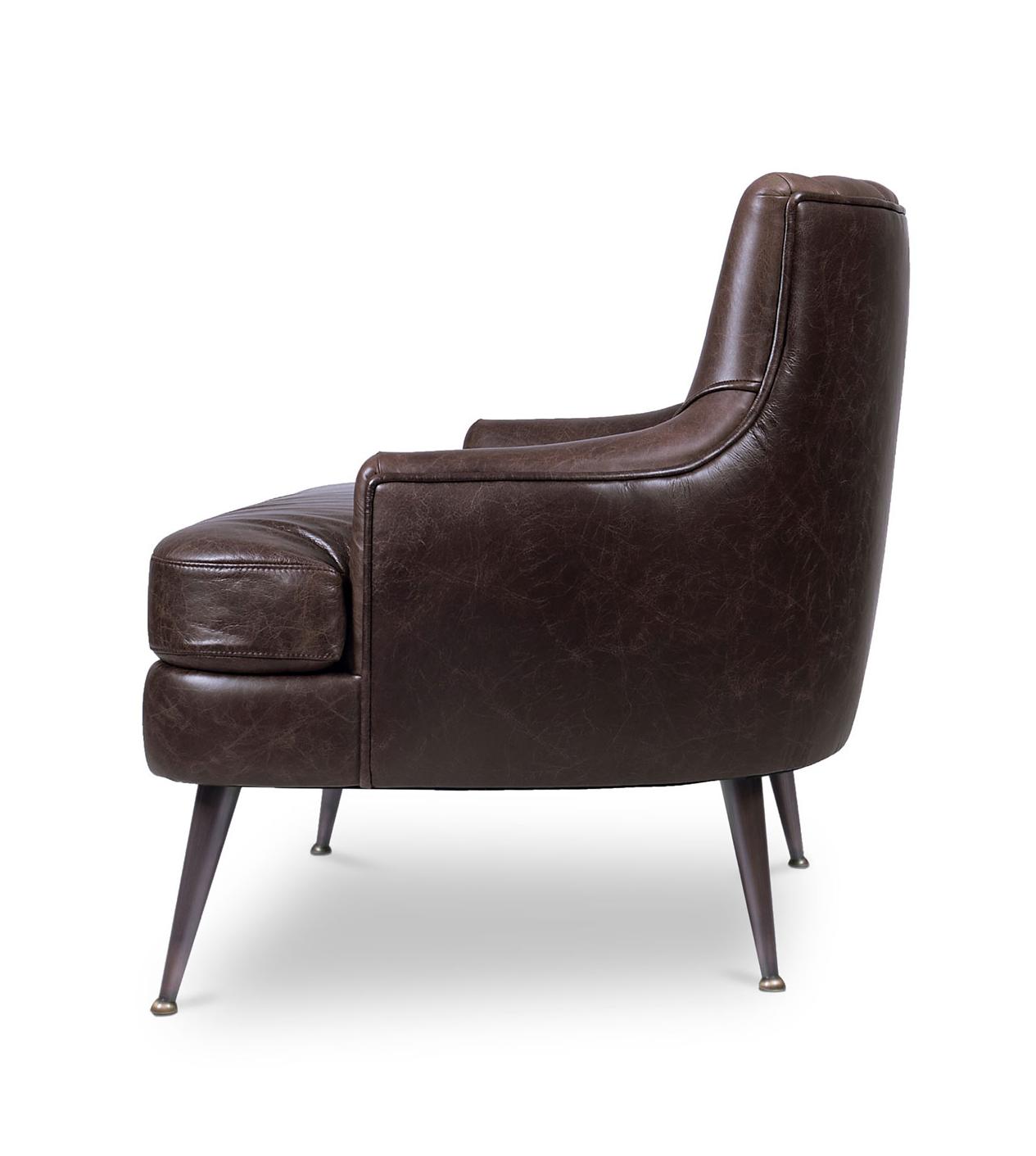 Luxe Leather Armchair