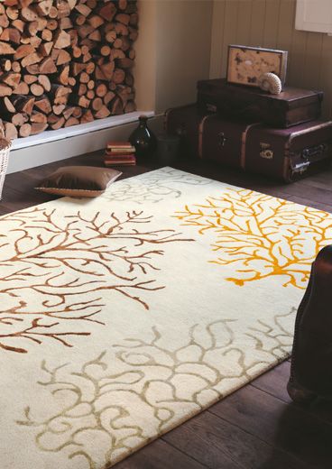 Sanderson Coral-Amber Rug