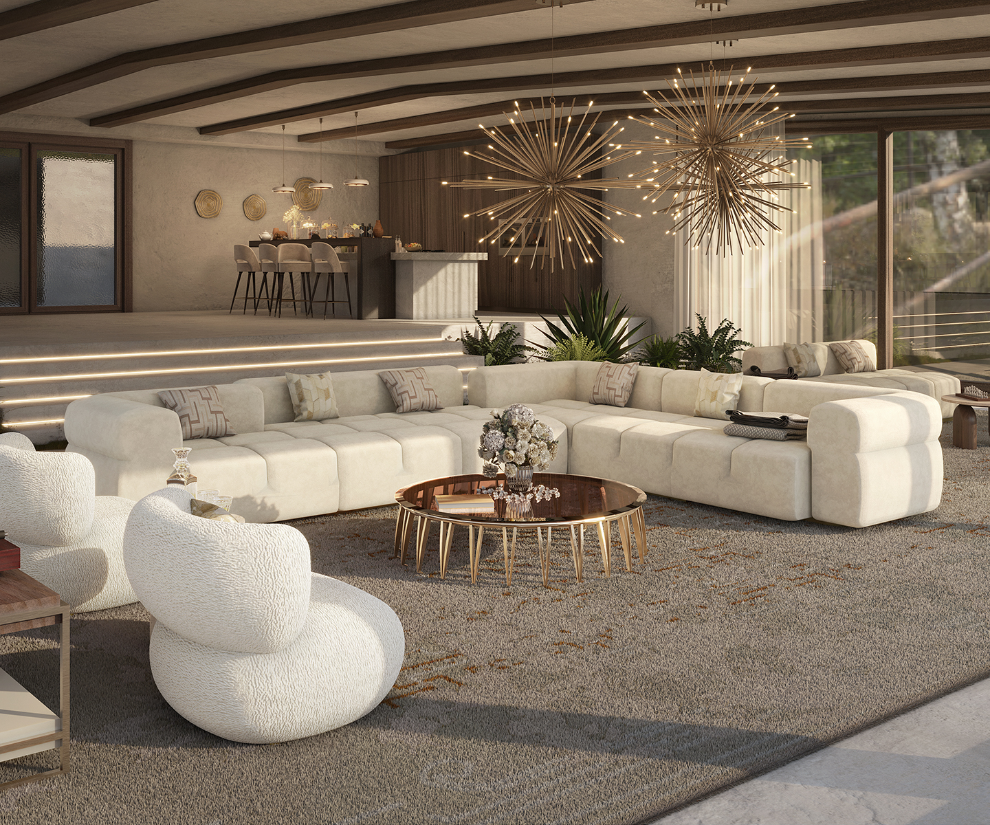 Burst Suspension Lamp - 4