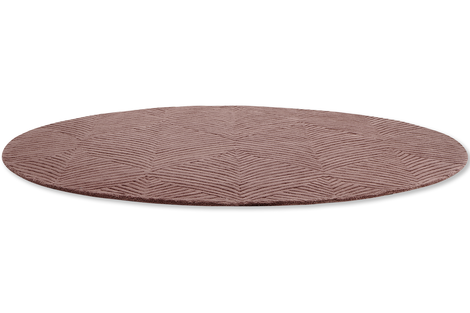 Folia Mink 38902 Circle Rug ☞ Size: Ø 150 cm