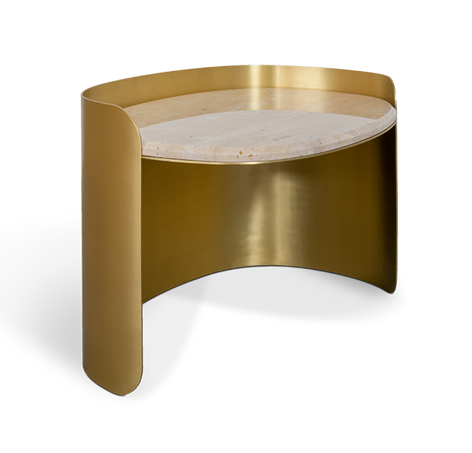Foster Scott Oval Side Table