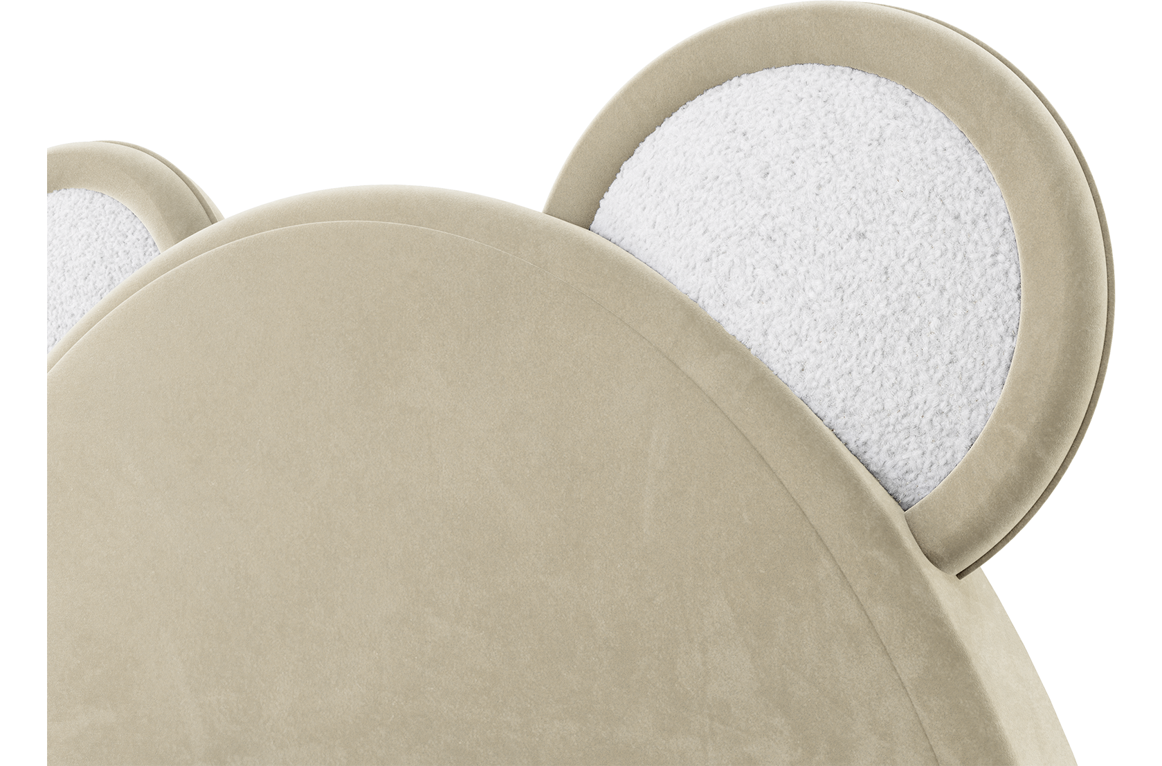 Teddy Dream Cream Bed