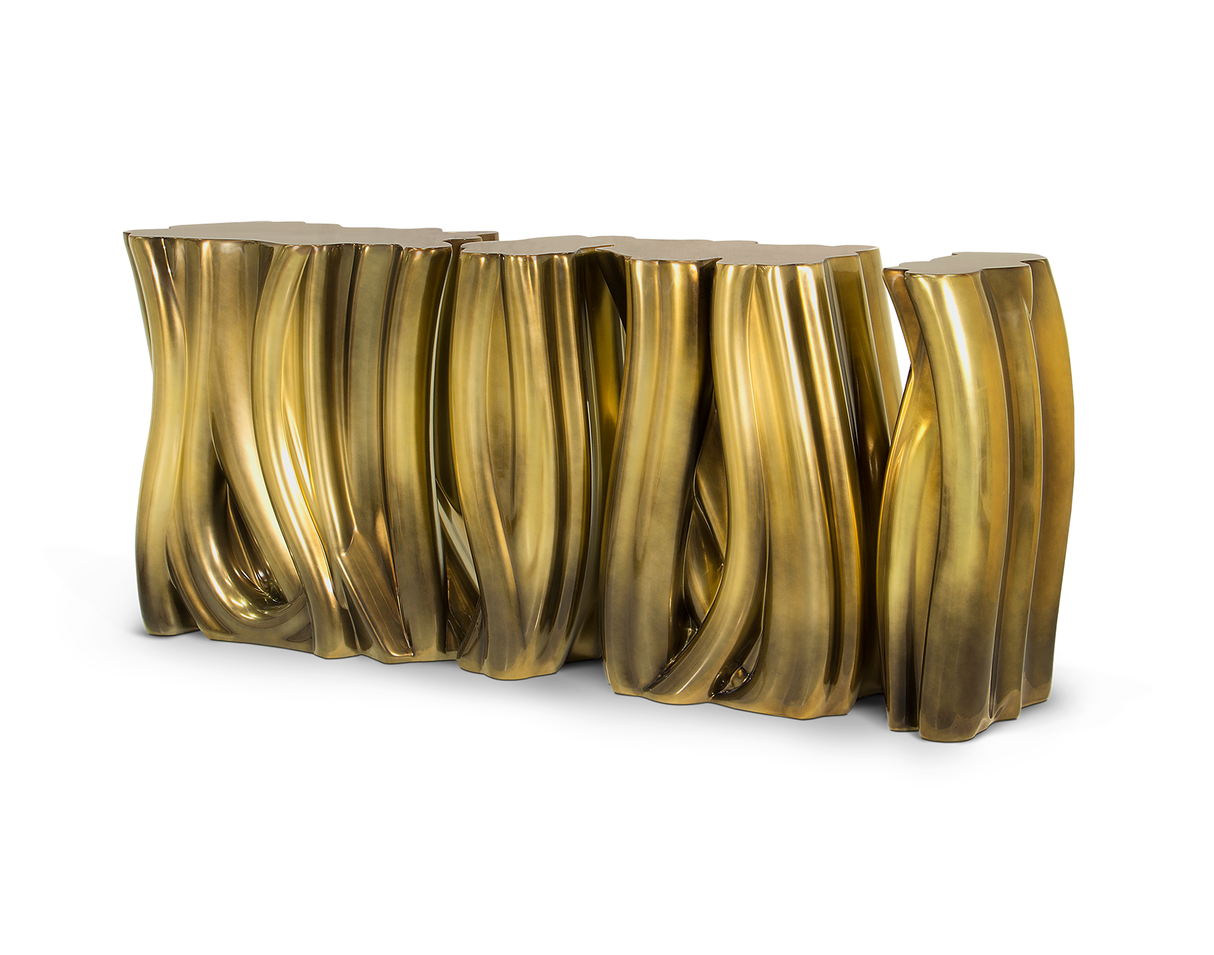 Monochrome Gold Designer Sideboard