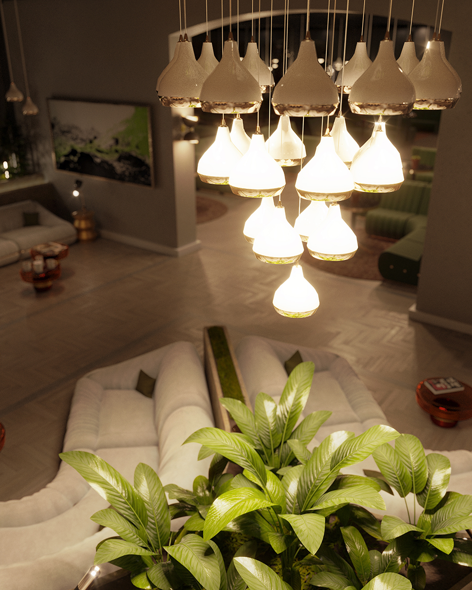 Elegance 41 Chandelier Suspension Lamp - 7