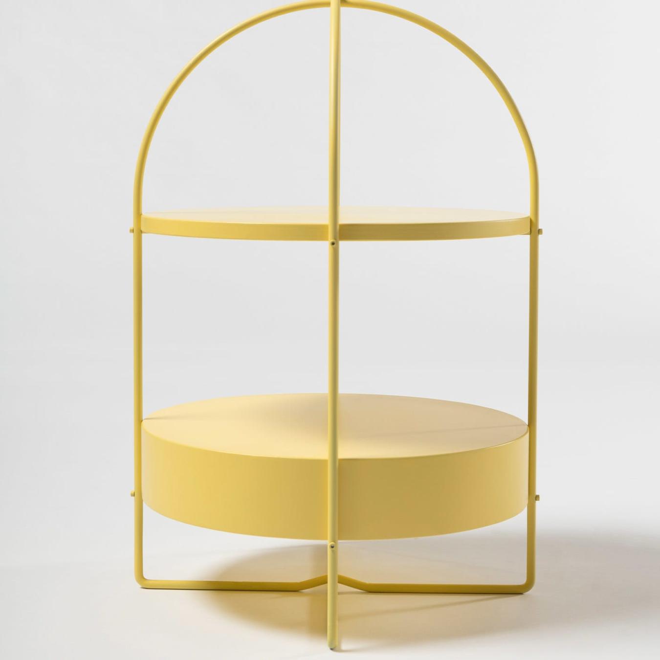 Modern Yellow Side Table
