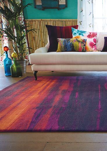 Harlequin Amazilia-Loganberry Rug