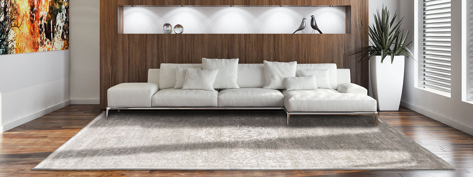 White Pepper Rug 8382