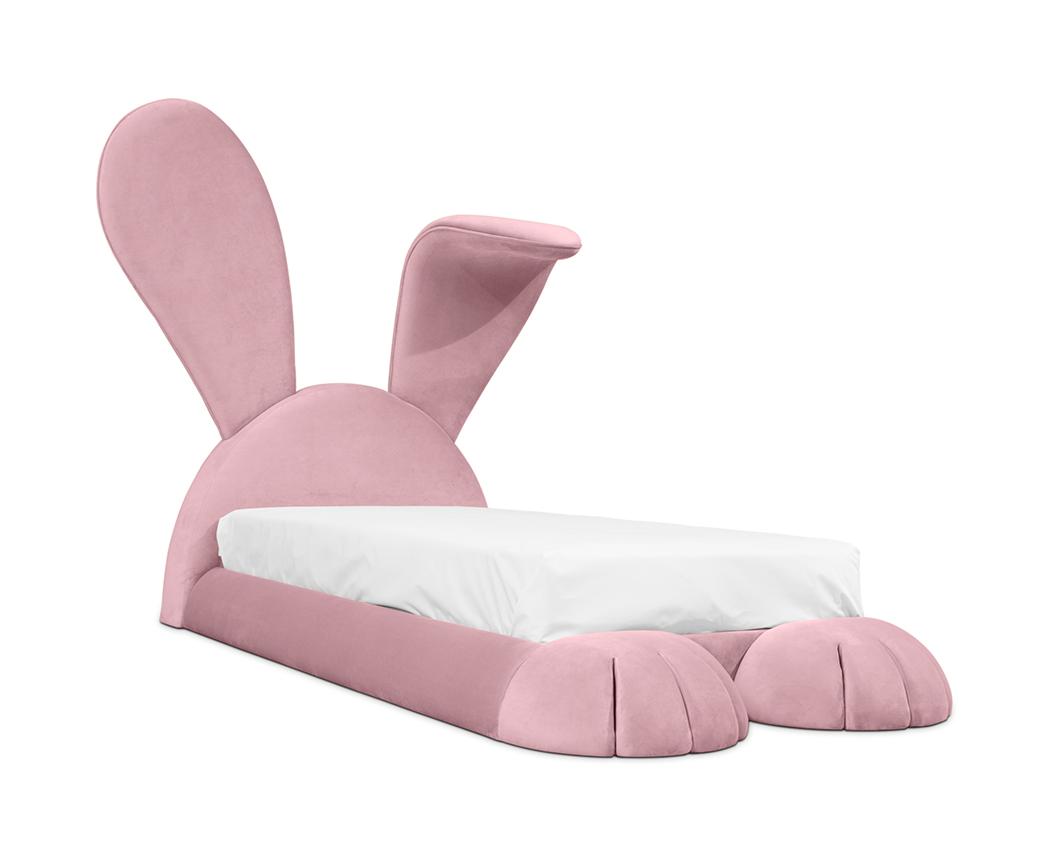 Cozy Rabbit Pink Bed
