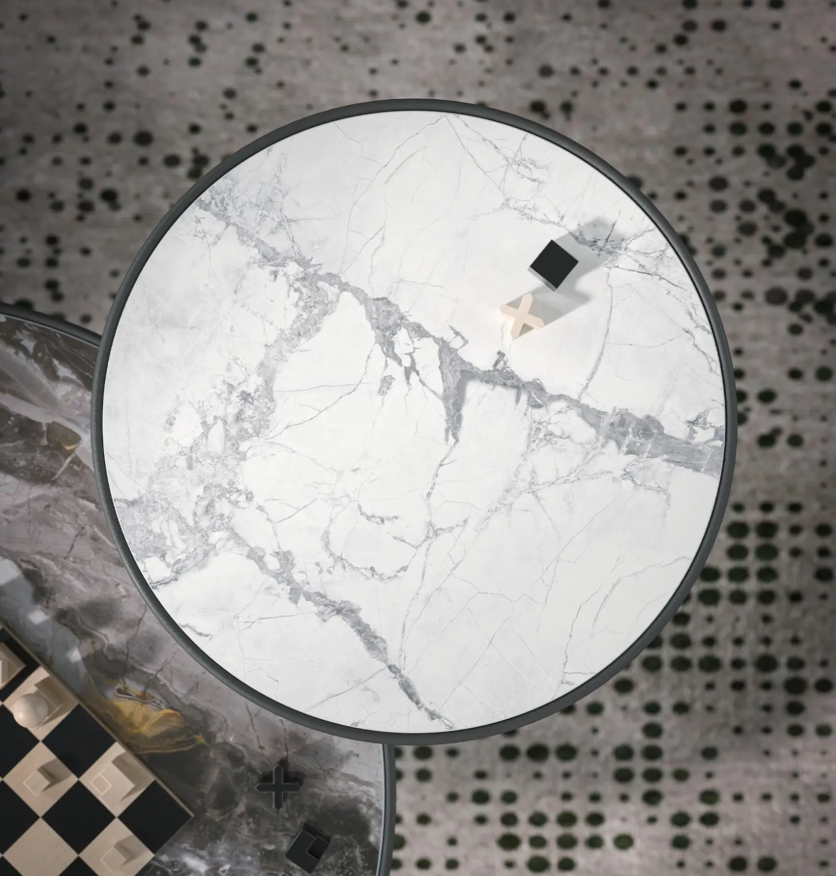 Iddu Round Coffee Table