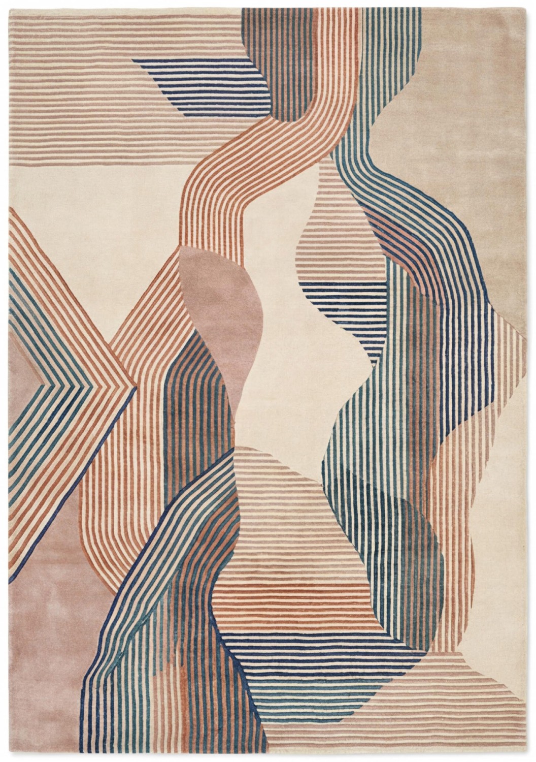 Vertical Currents Rug