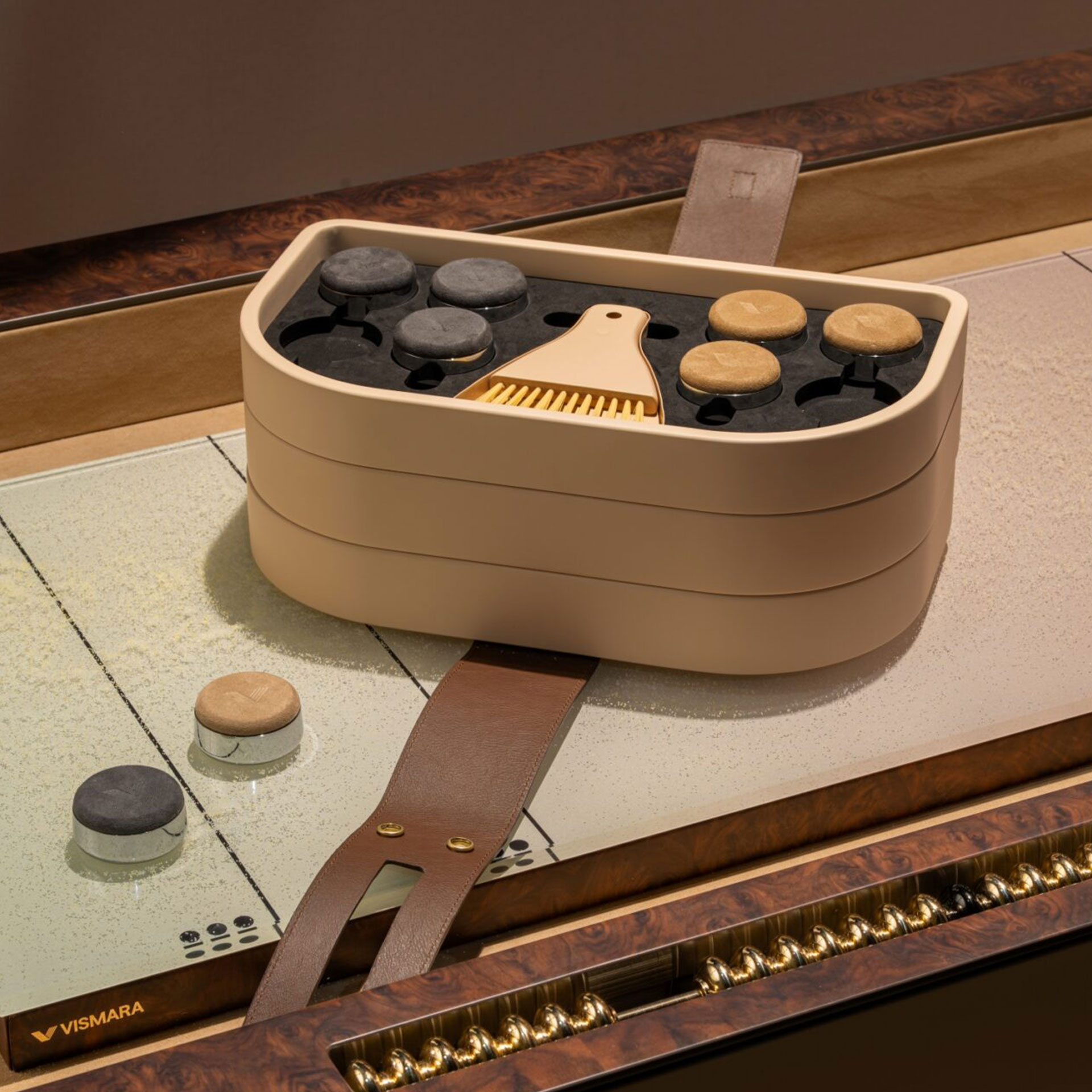 Flume Handcrafted Shuffleboard Table