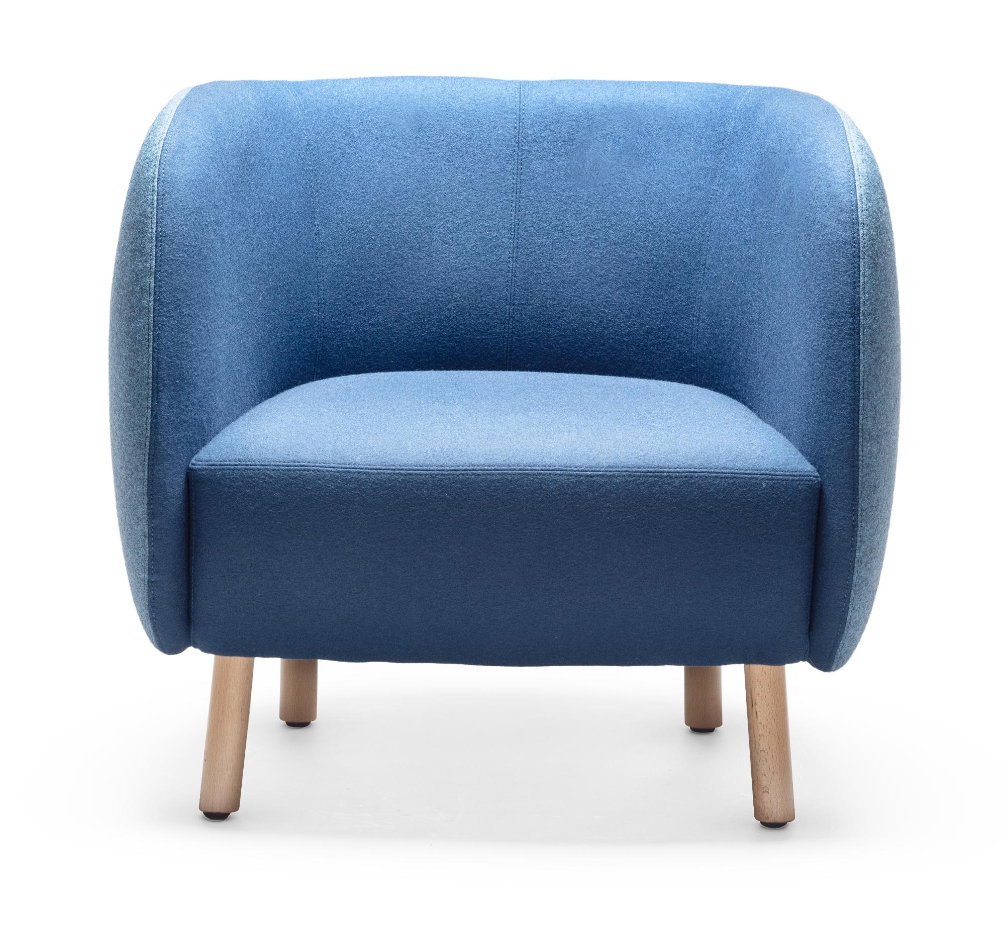 Mousse Blue Armchair