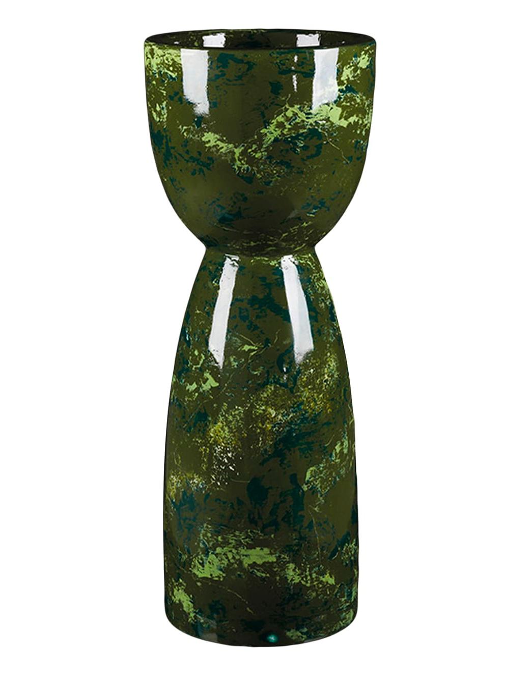 Carrara Double Face Sculpted Vase
