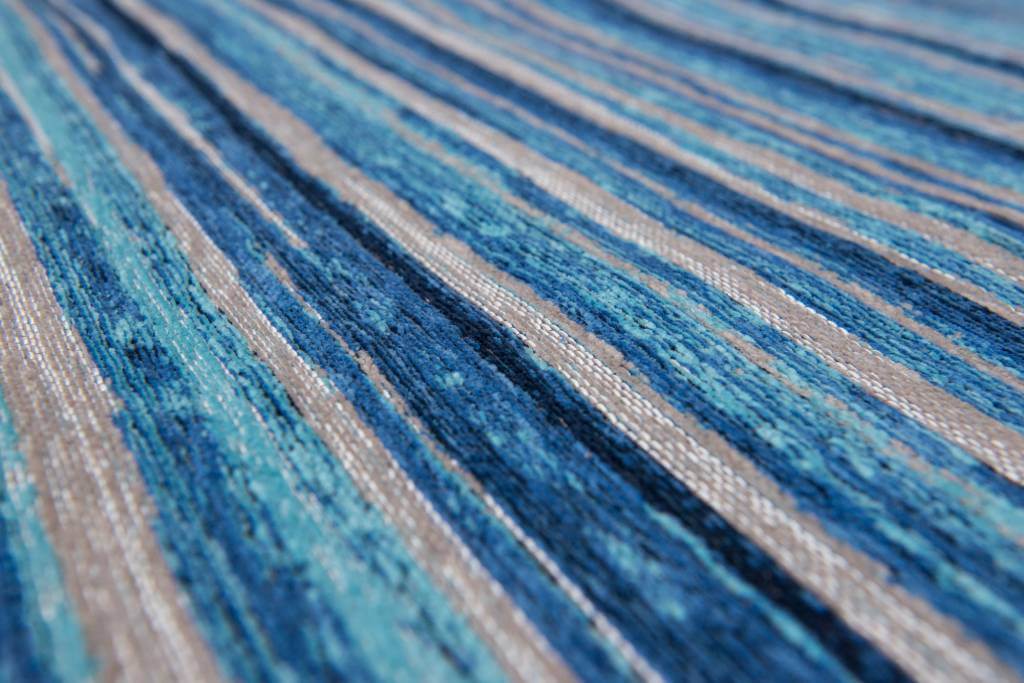 Blue Stripes Rug ☞ Size: 170 x 240 cm