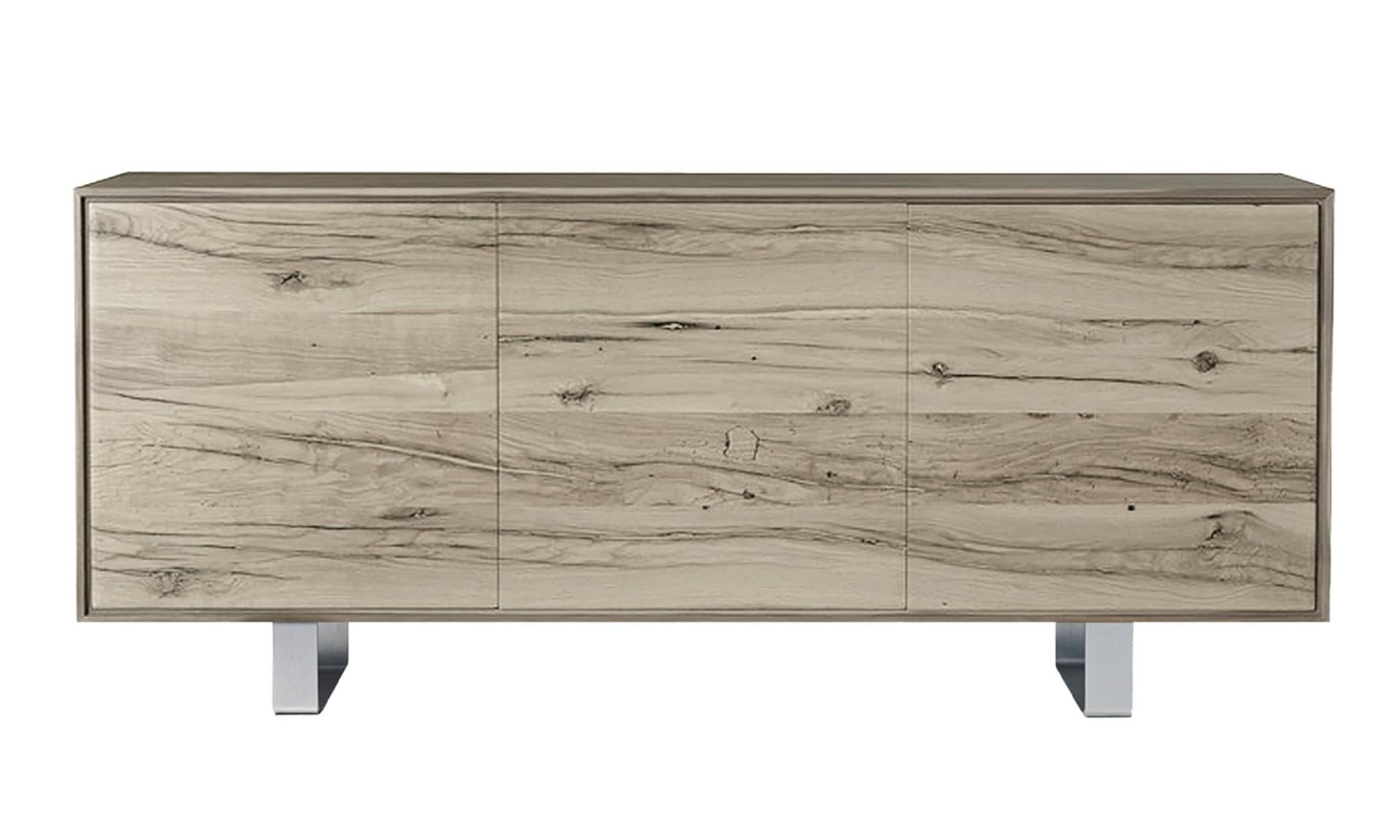 Materia Grey Oak Premium 3-Doors Sideboard | Configuration: 2-Doors