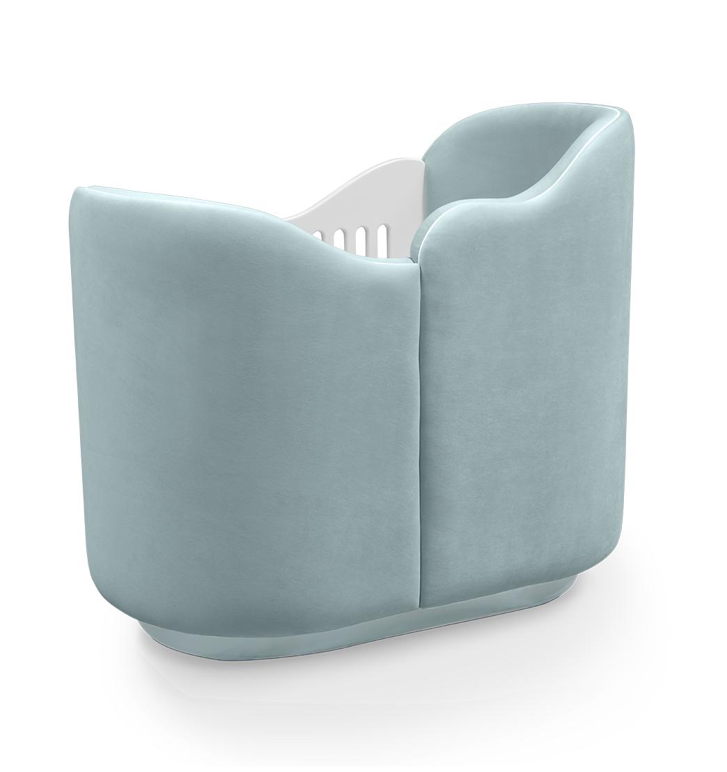 Lullaby Dream Blue Crib