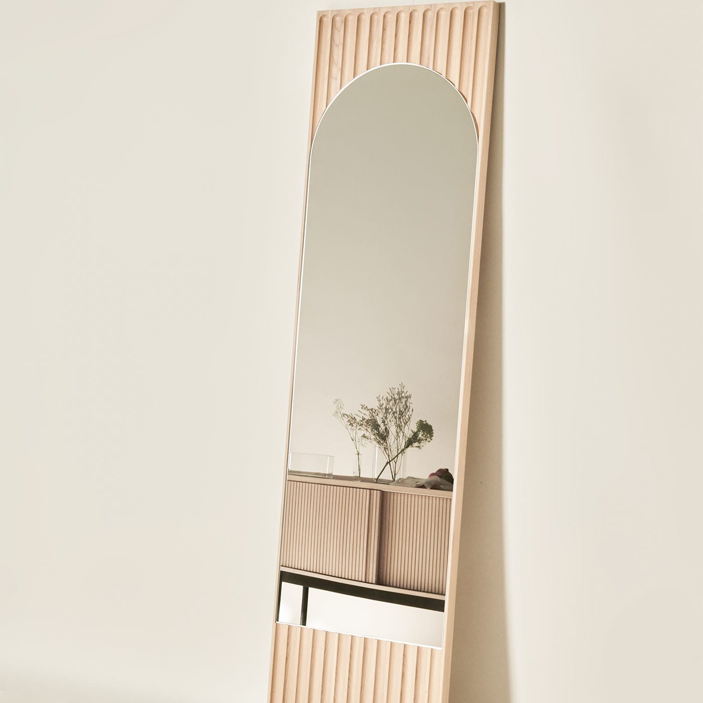 Tutto Sesto Natural Italian Floor Mirror