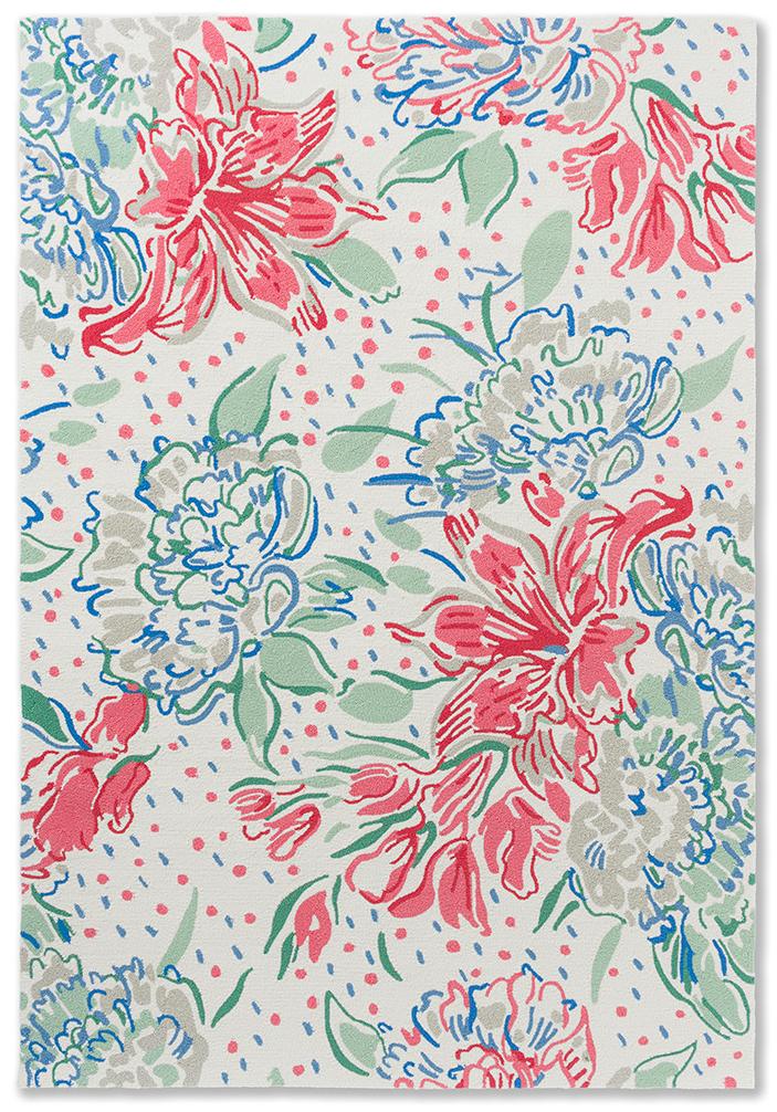 LA Lilith Poppy Red Outdoor Rug
