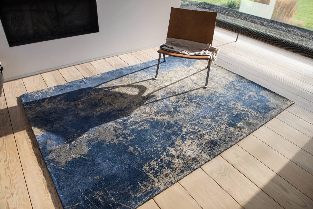 8629 Abyss Blue Rug ☞ Size: 140 x 200 cm