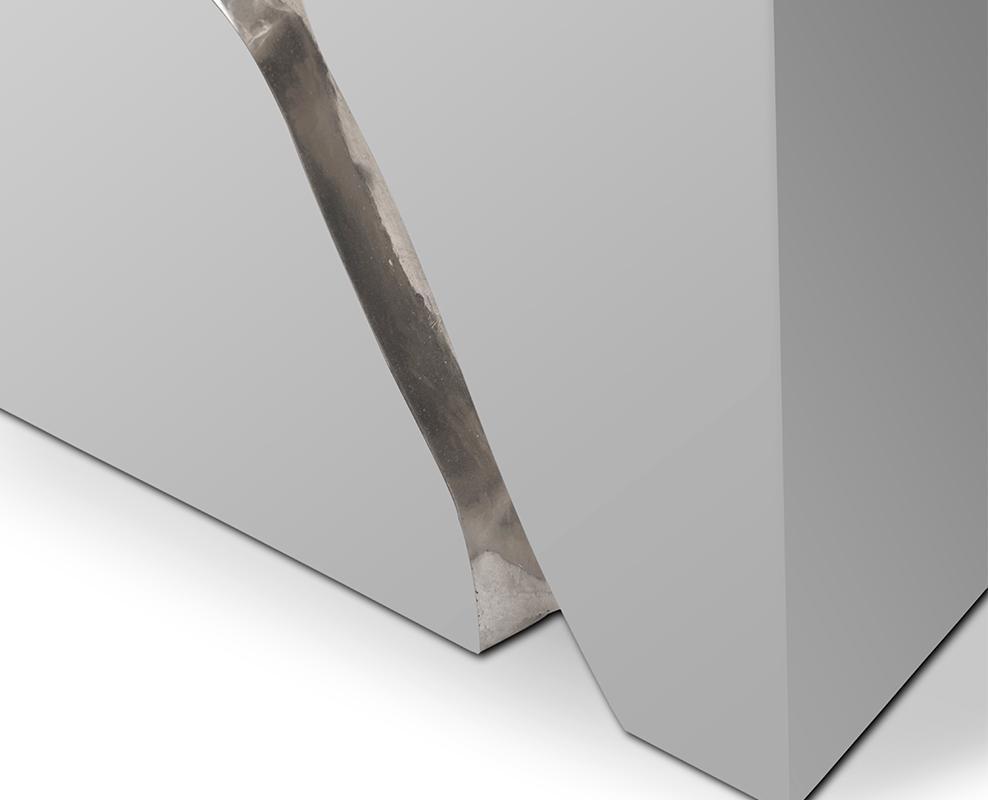 Fractured Design Pedestal Basin