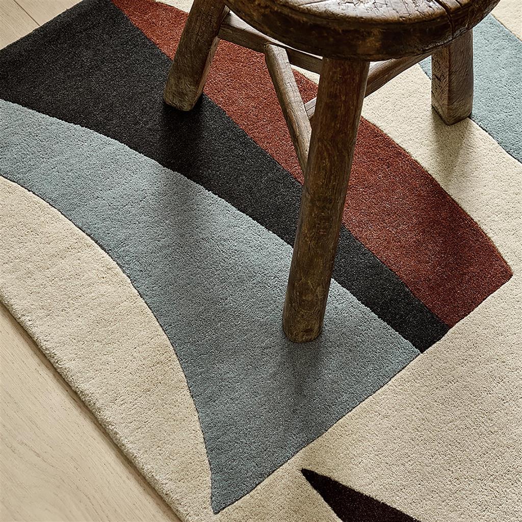 Torillo Cornflower/Walnut Rug