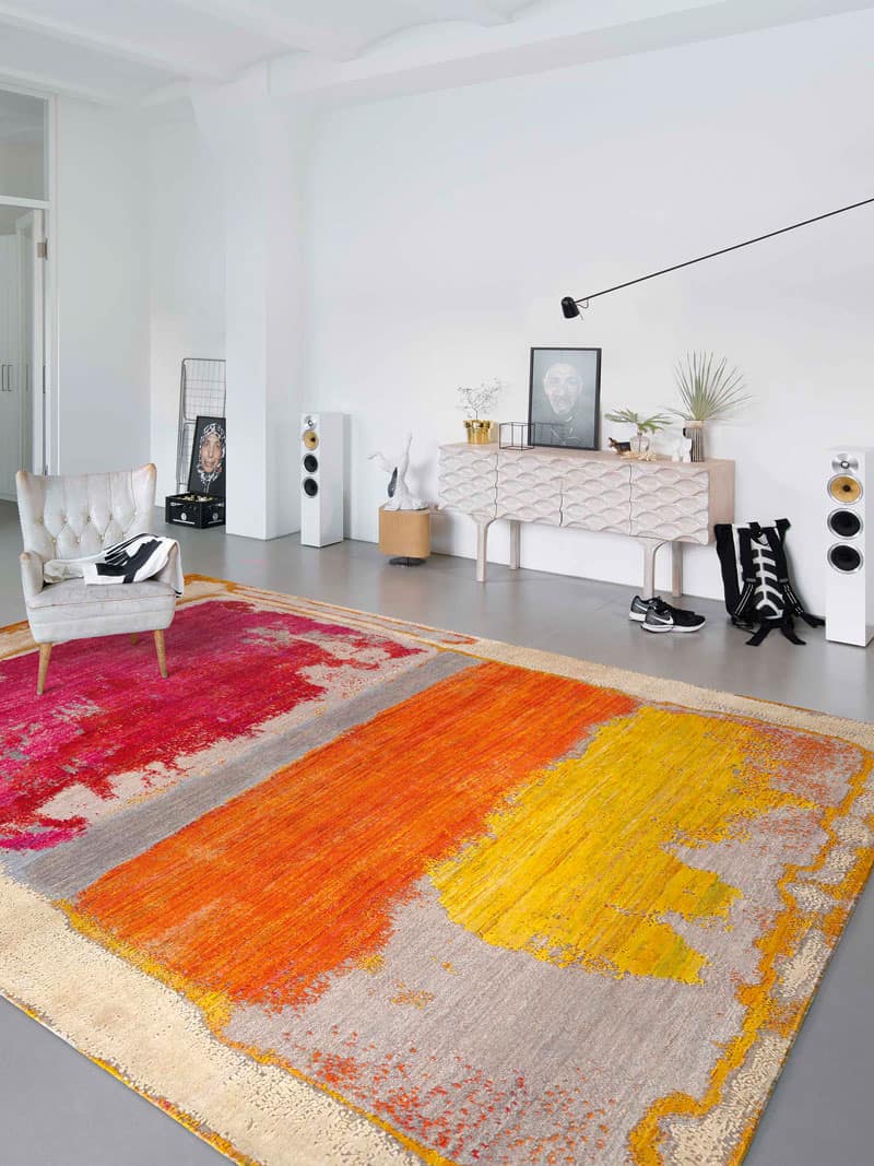 Magenta Handmade Luxury Rug