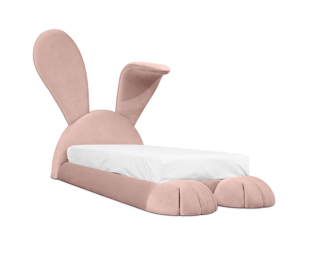 Cozy Rabbit Pink Bed